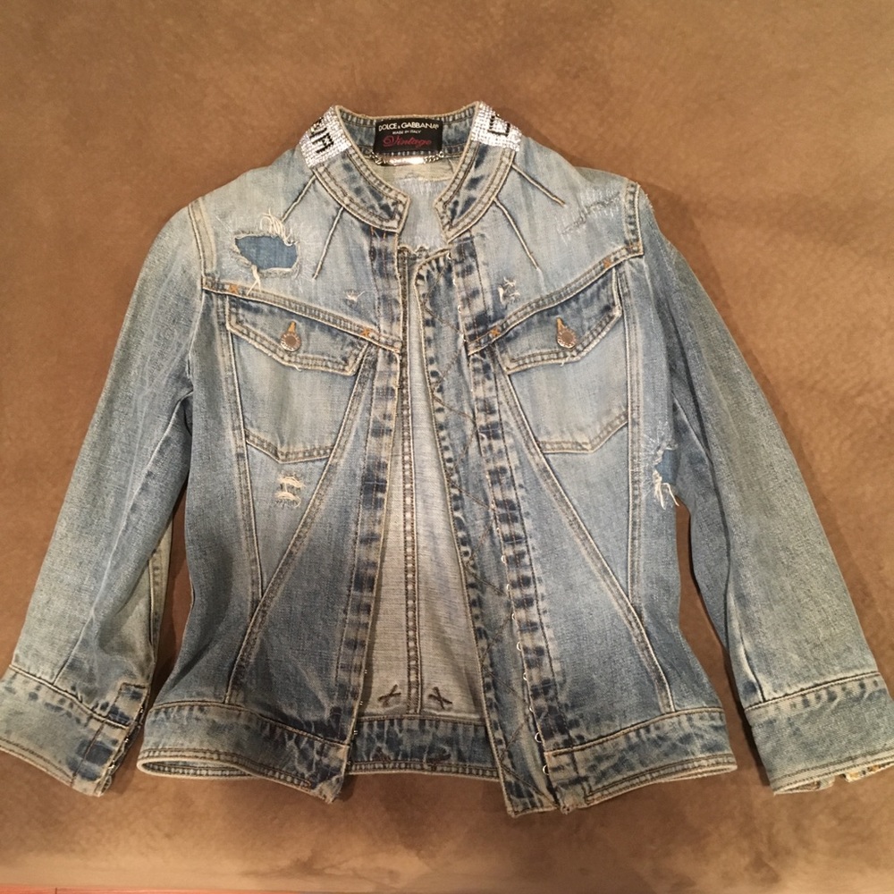 Dolce & Gabbana Vintage Denim Jacket